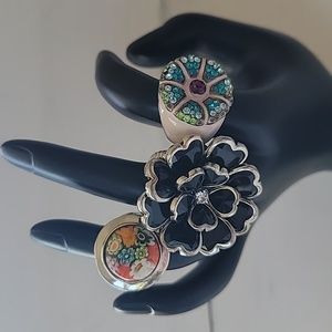 Flower Stretchy & Chunky Rings